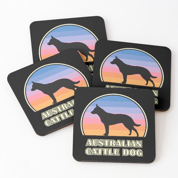 Item preview, Australian Cattle Dog Sunset Silhouette Art designed and sold by SoyLamderma.
