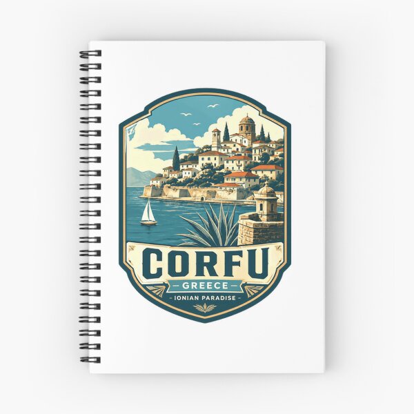 Item preview, Corfu Greece Ionian Paradise European Island Travel Souvenir designed and sold by Simsimah26Parks.