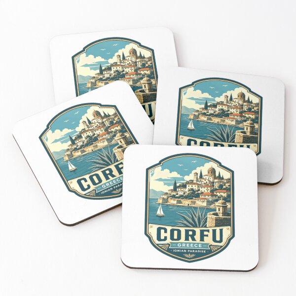 Item preview, Corfu Greece Ionian Paradise European Island Travel Souvenir designed and sold by Simsimah26Parks.