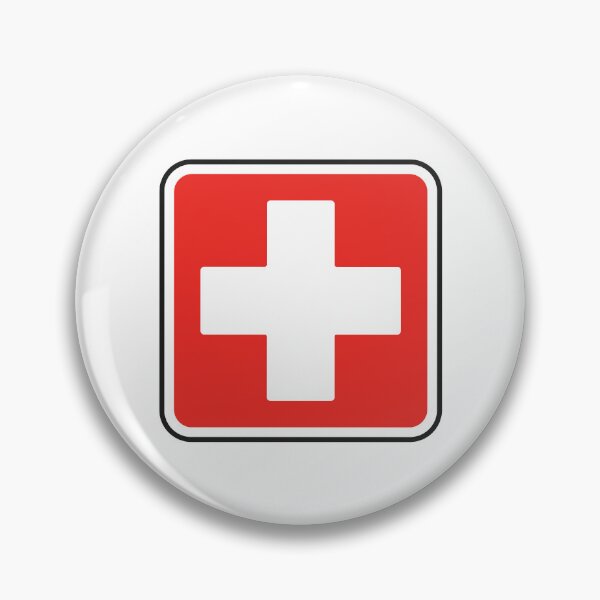 Item preview, First Aid Medical Cross Green Healthcare Safety Symbol designed and sold by VectorForge Studio.