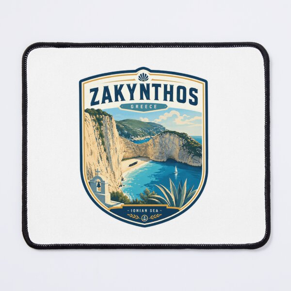 Item preview, Zakynthos Greece Ionian Sea Travel Vacation Tourist Souvenir designed and sold by Simsimah26Parks.