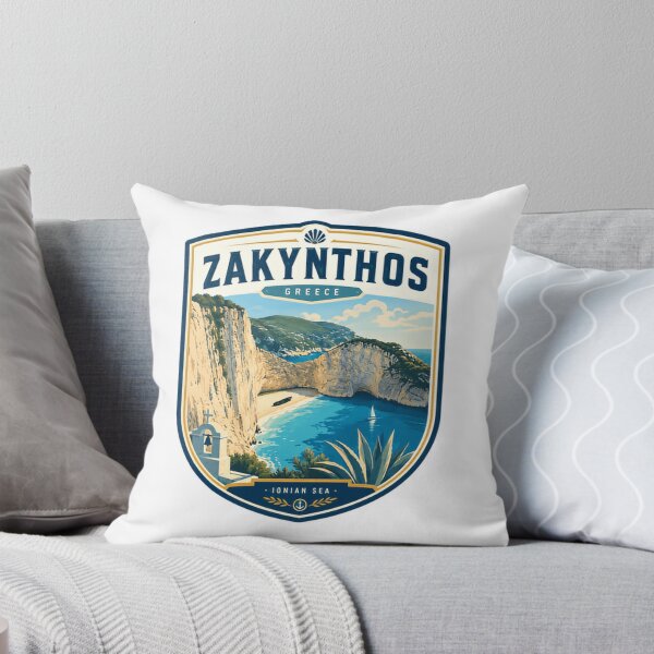 Item preview, Zakynthos Greece Ionian Sea Travel Vacation Tourist Souvenir designed and sold by Simsimah26Parks.