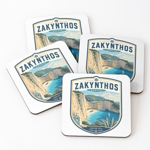 Item preview, Zakynthos Greece Ionian Sea Travel Vacation Tourist Souvenir designed and sold by Simsimah26Parks.