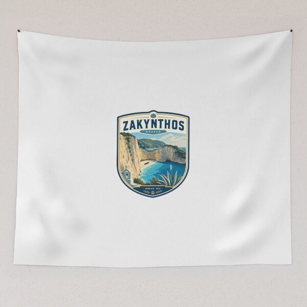 Item preview, Zakynthos Greece Ionian Sea Travel Vacation Tourist Souvenir designed and sold by Simsimah26Parks.