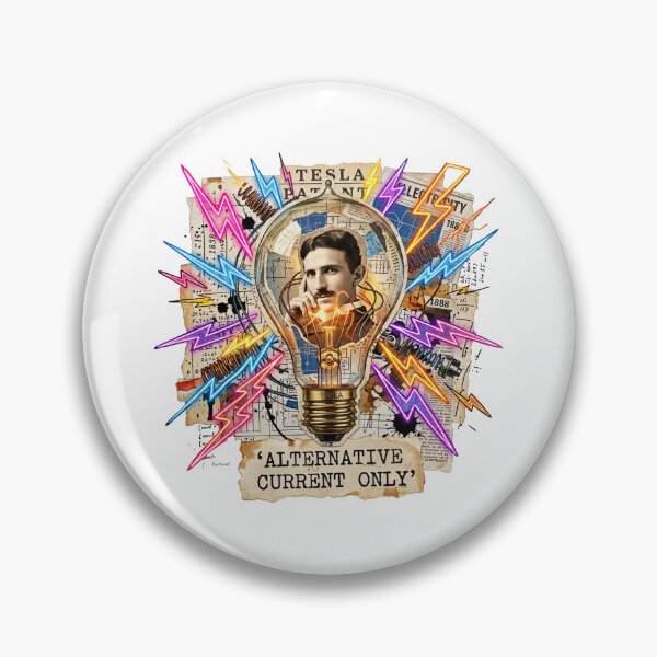 Item preview, Nikola Tesla's Alternative Current Only designed and sold by OzzFrequency.
