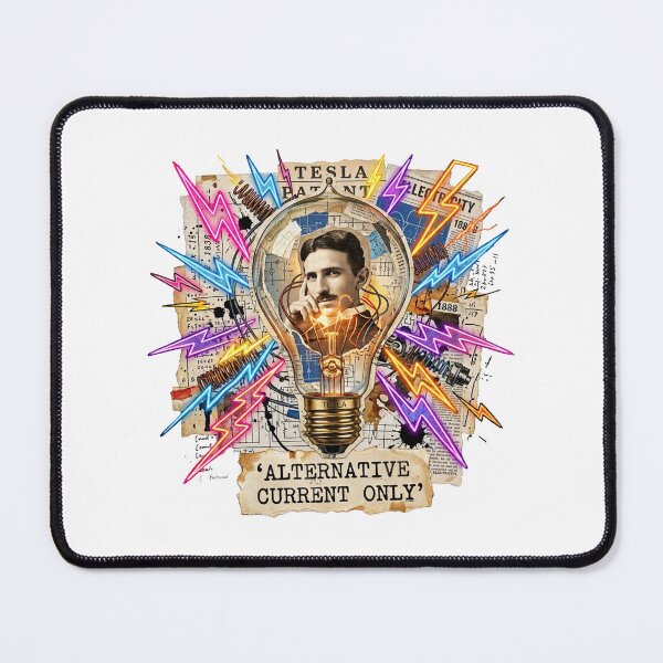 Item preview, Nikola Tesla's Alternative Current Only designed and sold by OzzFrequency.