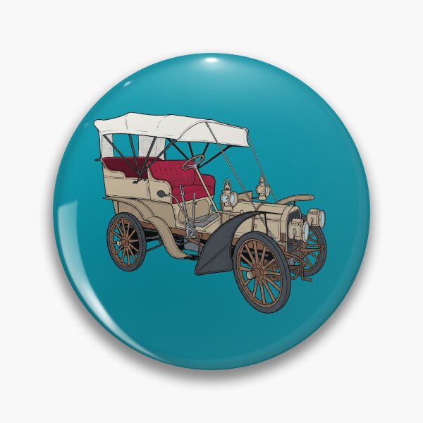 Item preview, 1903 Fiat 16-24HP Antique Car Vintage Print designed and sold by FreiherrPK.