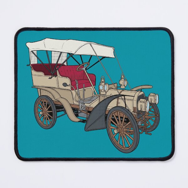 Item preview, 1903 Fiat 16-24HP Antique Car Vintage Print designed and sold by FreiherrPK.