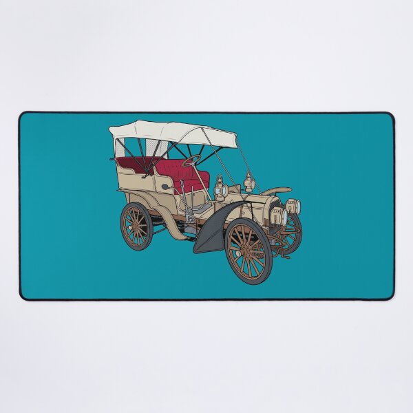 Item preview, 1903 Fiat 16-24HP Antique Car Vintage Print designed and sold by FreiherrPK.