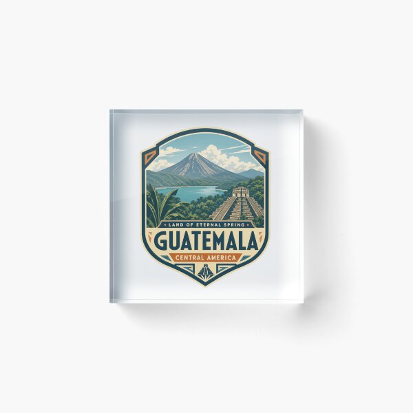 Item preview, Land Of Eternal Spring Guatemala Central America Travel Tourist Vacation designed and sold by Simsimah26Parks.