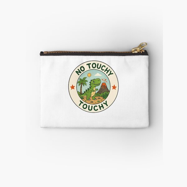 Item preview, No Touchy Touchy Funny Dinosaur Personal Space Introvert designed and sold by JonesFlora2025.