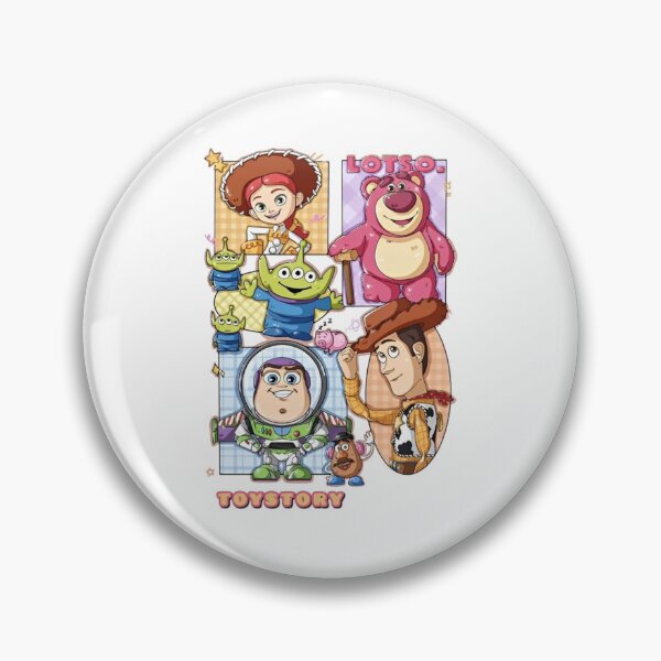 Item preview, Toy Story Characters Collage Woody Buzz Lotso designed and sold by MillieRhodes.