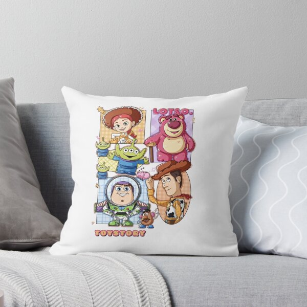 Item preview, Toy Story Characters Collage Woody Buzz Lotso designed and sold by MillieRhodes.