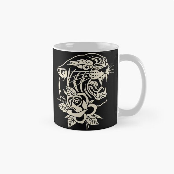 Item preview, Trad Tiger And Rose Tattoo Style designed and sold by juliacoast88.
