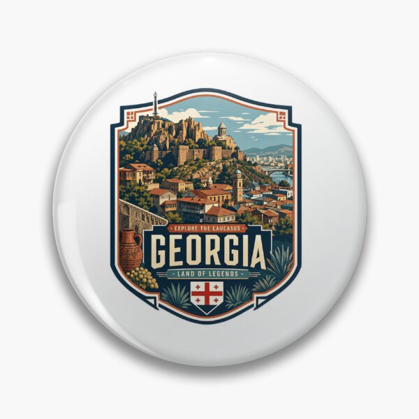Item preview, Explore The Caucasus Georgia Land Of Legends Georgian Travel Souvenir designed and sold by Simsimah26Parks.