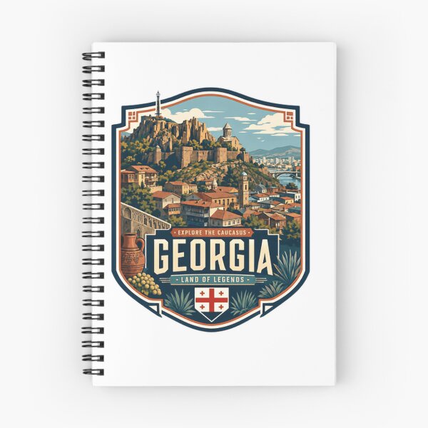 Item preview, Explore The Caucasus Georgia Land Of Legends Georgian Travel Souvenir designed and sold by Simsimah26Parks.