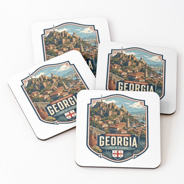 Item preview, Explore The Caucasus Georgia Land Of Legends Georgian Travel Souvenir designed and sold by Simsimah26Parks.