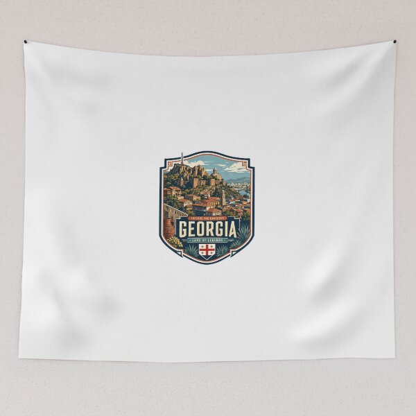 Item preview, Explore The Caucasus Georgia Land Of Legends Georgian Travel Souvenir designed and sold by Simsimah26Parks.