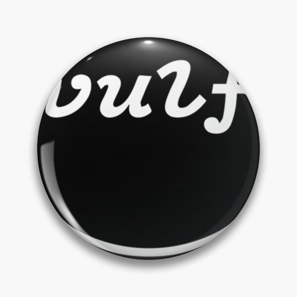 Item preview, Inscription Vulf In White Circle designed and sold by FernYouFable.