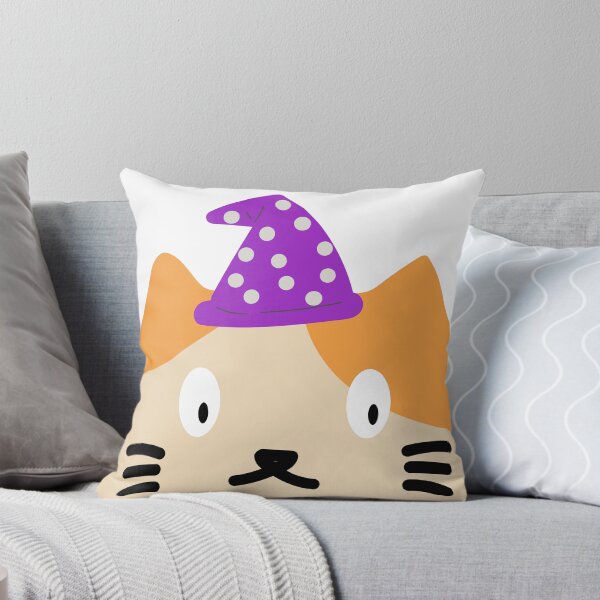 Item preview, Halloween Wizard Cat In Hat designed and sold by AePuti.