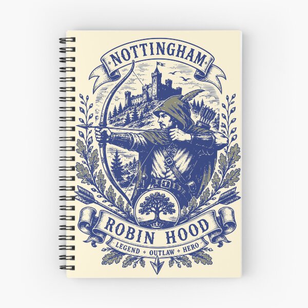 Item preview, Robin Hood Legend Outlaw Hero Vintage Tattoo designed and sold by 89shirts.