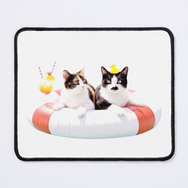 Item preview, Water of Life Wall Art - Cute Cats in Tube on Water designed and sold by imsoyoon.
