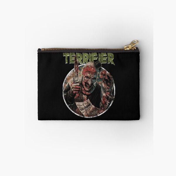 Item preview, Bloody Killer Clown Holding Knife In Circle Frame designed and sold by BabiiClub.