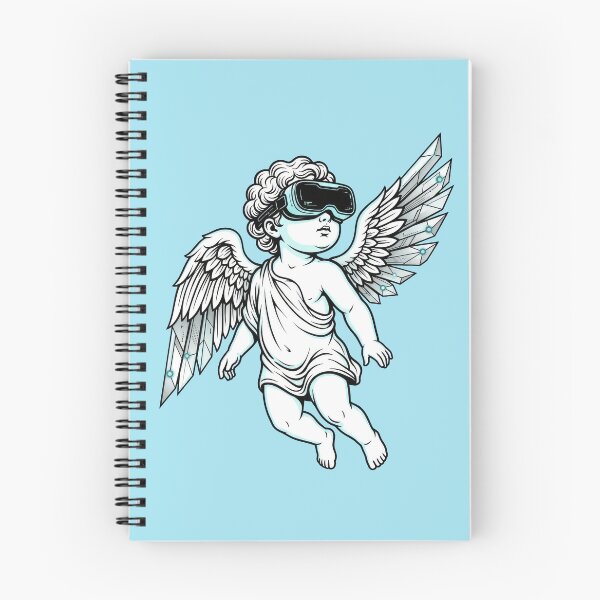 Item preview, Cyber Baroque Cherub with VR Goggles designed and sold by TontikDesign.