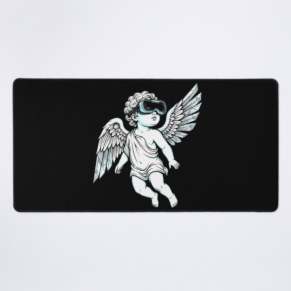 Item preview, Cyber Baroque Cherub with VR Goggles designed and sold by TontikDesign.