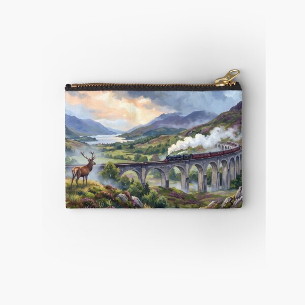 Item preview, Glenfinnan Viaduct Steam Train designed and sold by RedPeaStudio.