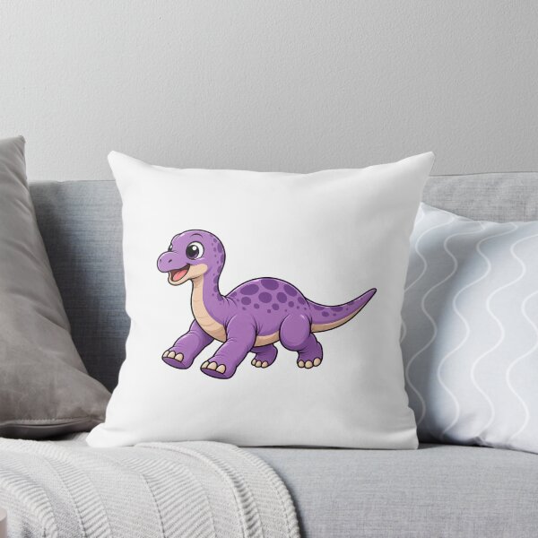 Item preview, Cute Purple Brontosaurus designed and sold by Creativeworksuk.
