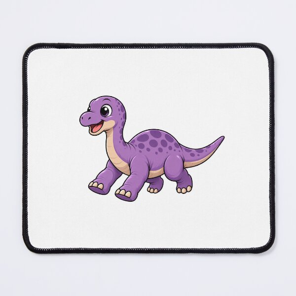 Item preview, Cute Purple Brontosaurus designed and sold by Creativeworksuk.