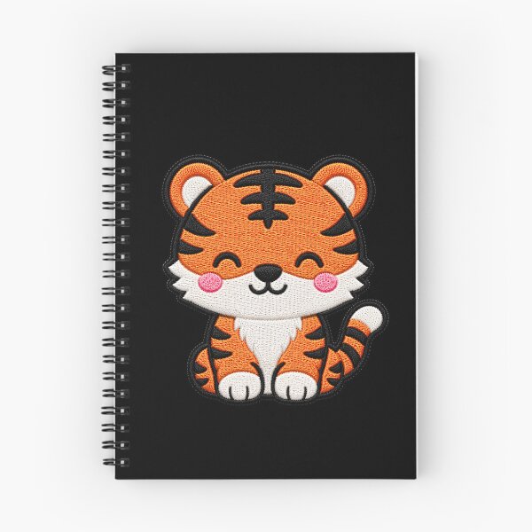 Item preview, Cute Tiger Embroidery Patch Illustration designed and sold by ColorSplash123.