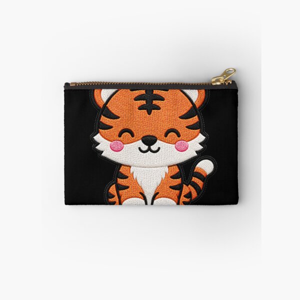 Item preview, Cute Tiger Embroidery Patch Illustration designed and sold by ColorSplash123.