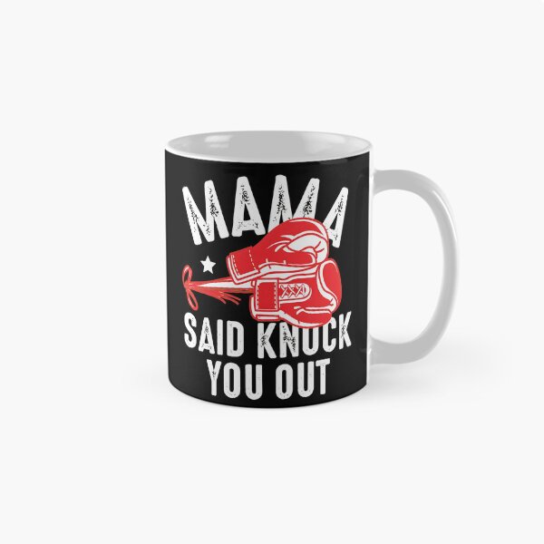 Item preview, Mama Said Knock You Out Boxing Gloves Graphic designed and sold by SoyLamderma.