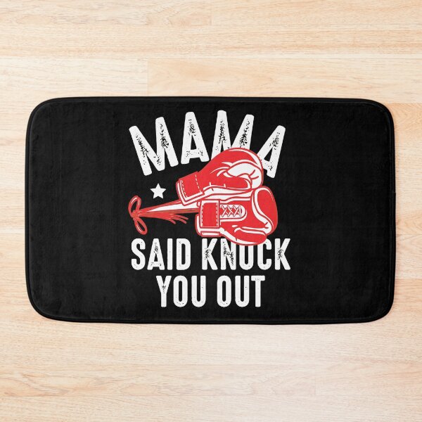 Item preview, Mama Said Knock You Out Boxing Gloves Graphic designed and sold by SoyLamderma.