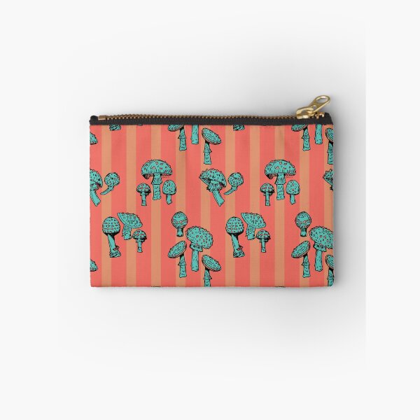 Item preview, Psychedelic Mushroom Stripe Pattern Deadly Fungi designed and sold by LauraCoxArt.