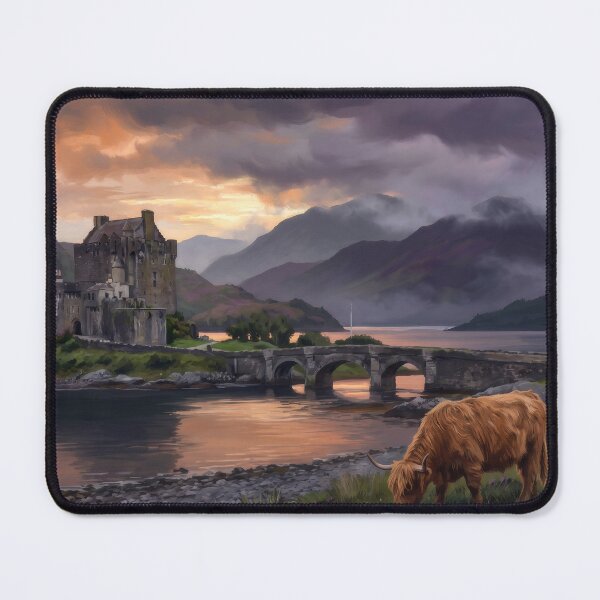 Item preview, Eilean Donan Castle Scottish Highlands designed and sold by RedPeaStudio.