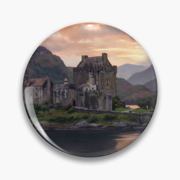 Item preview, Eilean Donan Castle Scottish Highlands designed and sold by RedPeaStudio.