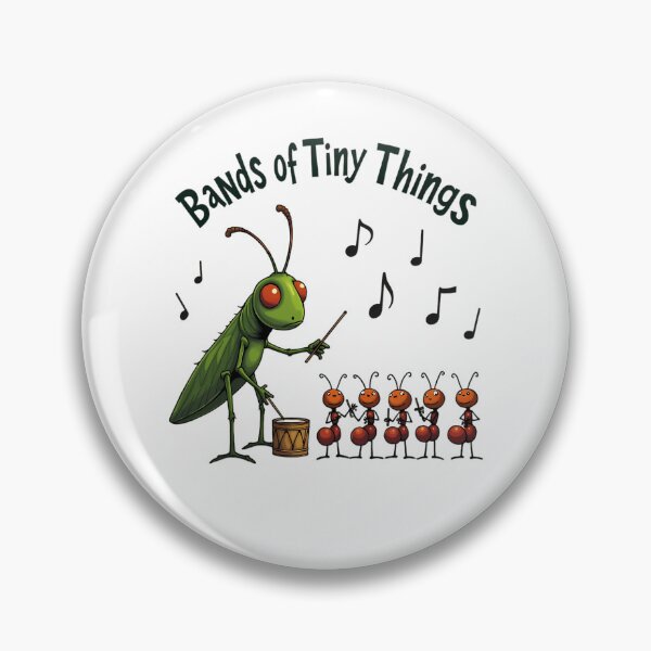 Item preview, Grasshopper Conductor And Ant Band designed and sold by WelingtonWeiss.