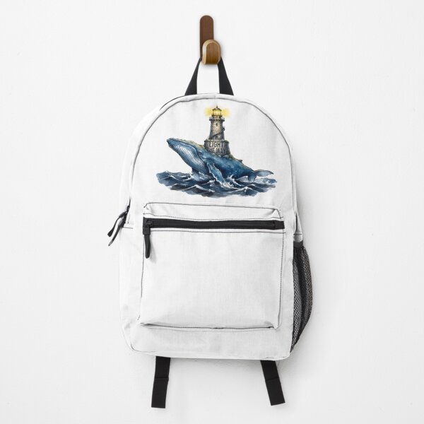 Item preview, Light The Way - Whale Lighthouse Illustration designed and sold by SoulPT.