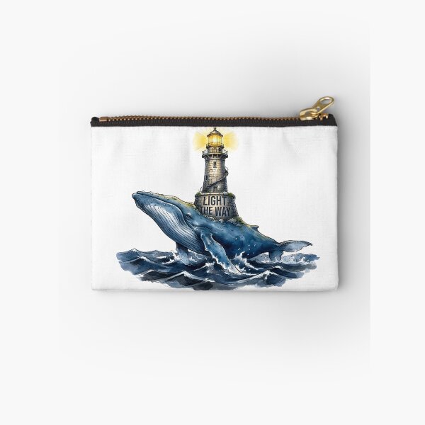 Item preview, Light The Way - Whale Lighthouse Illustration designed and sold by SoulPT.