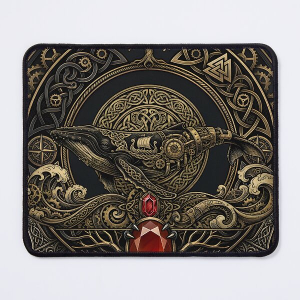 Item preview, Steampunk Viking Whale – Guardian of the Northern Seas. designed and sold by nicky2342.