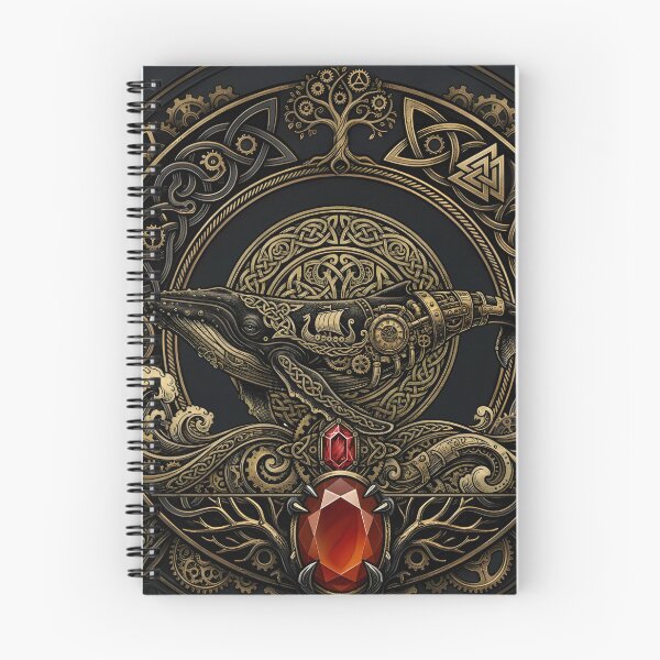 Item preview, Steampunk Viking Whale – Guardian of the Northern Seas. designed and sold by nicky2342.