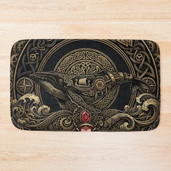 Item preview, Steampunk Viking Whale – Guardian of the Northern Seas. designed and sold by nicky2342.