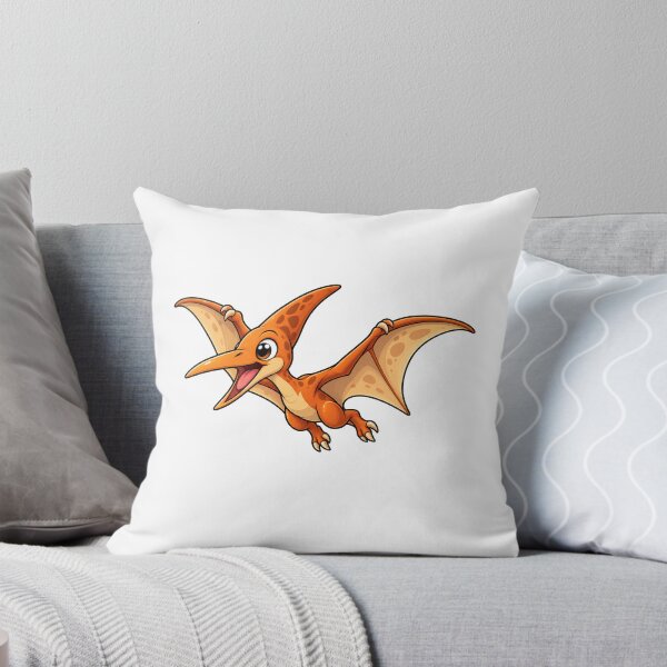 Item preview, Cute Happy Pterodactyl Flying Design designed and sold by Creativeworksuk.