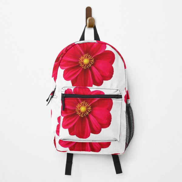 Item preview, Vibrant Red Dahlia Flower Illustration Graphic designed and sold by AyaanArtStudio.
