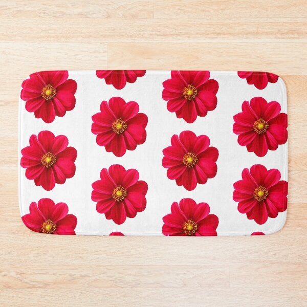 Item preview, Vibrant Red Dahlia Flower Illustration Graphic designed and sold by AyaanArtStudio.