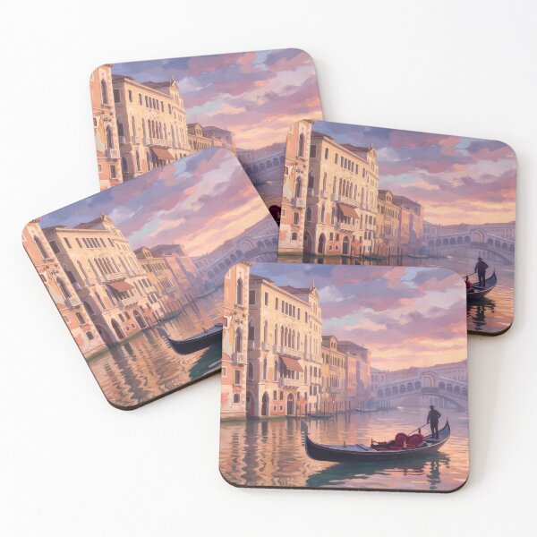 Item preview, Venice Grand Canal Sunset designed and sold by RedPeaStudio.