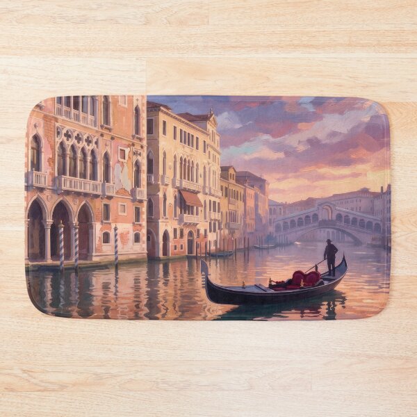 Item preview, Venice Grand Canal Sunset designed and sold by RedPeaStudio.